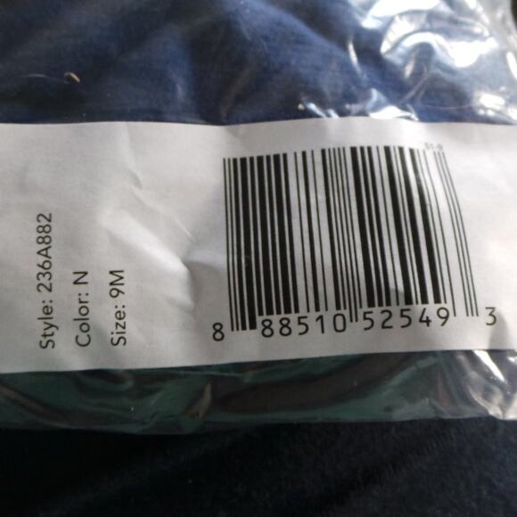 Carter's Scooter Skirt 9M Baby Girls Navy Blue Pleated Short Drawstring Casual - Picture 4 of 4